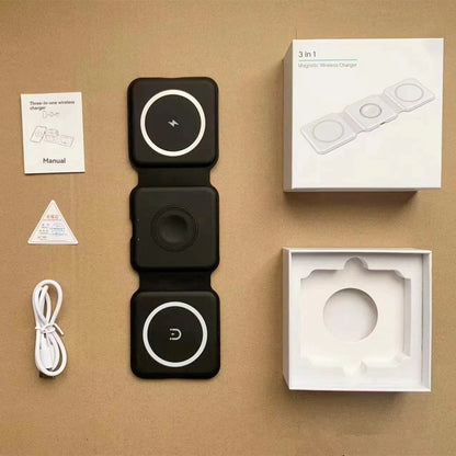 Three  in One Foldable Wireless Charger