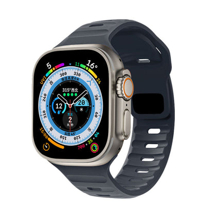 Apple Iwatch S9 Square Buckle Silicone Strap