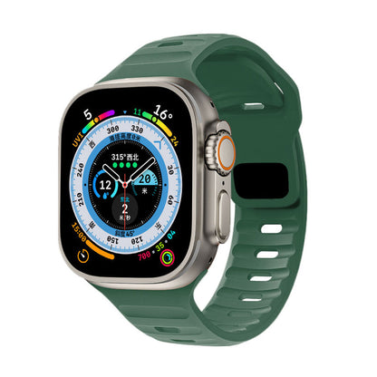 Apple Iwatch S9 Square Buckle Silicone Strap