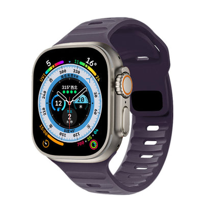 Apple Iwatch S9 Square Buckle Silicone Strap
