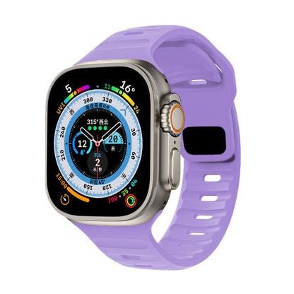 Apple Iwatch S9 Square Buckle Silicone Strap