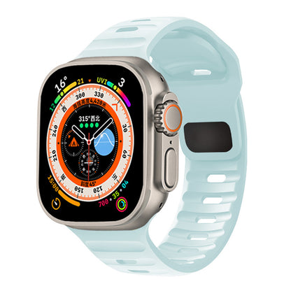 Apple Iwatch S9 Square Buckle Silicone Strap