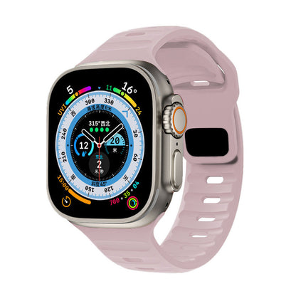Apple Iwatch S9 Square Buckle Silicone Strap