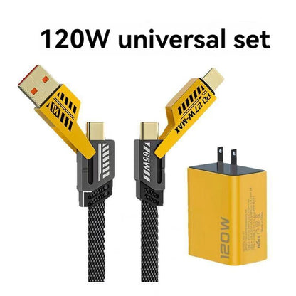 120w Fast Charging Head Data Line Suit