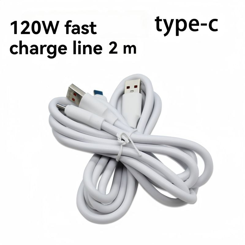 120w Fast Charging Head Data Line Suit