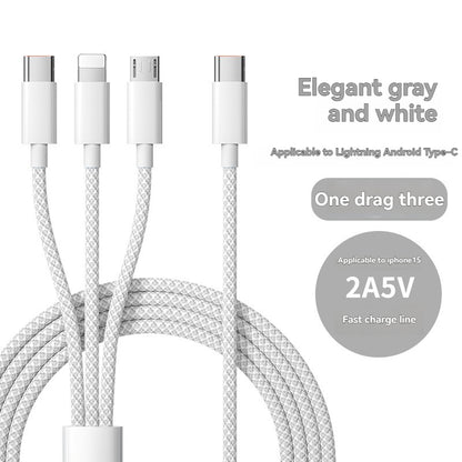 Double Type-C One-to-three Fast Charge Data Line