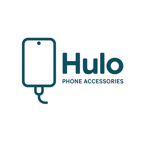 Logo of Hulo phone accessories on a white background