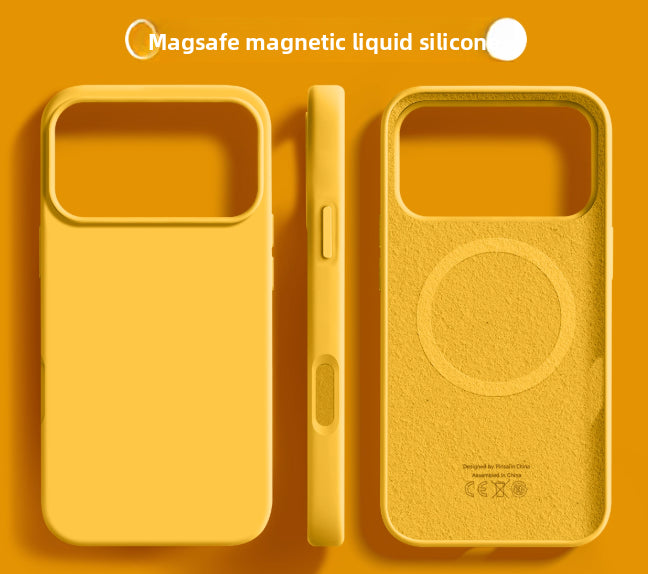 Drop-Resistant Solid Color Phone Case