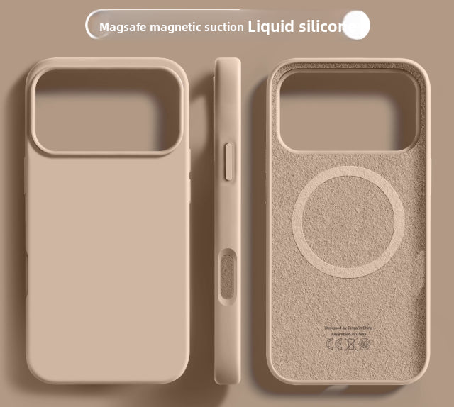 Drop-Resistant Solid Color Phone Case