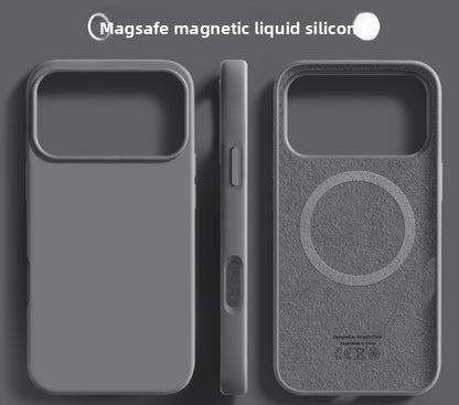 Drop-Resistant Solid Color Phone Case