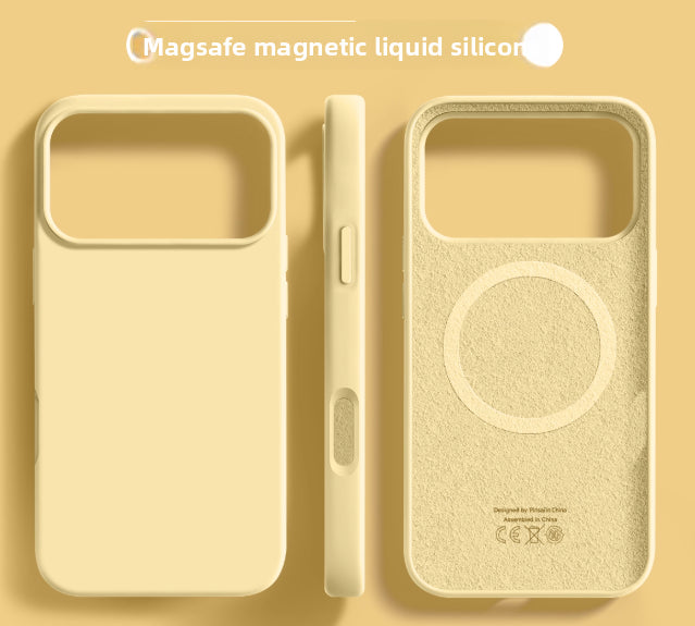Drop-Resistant Solid Color Phone Case