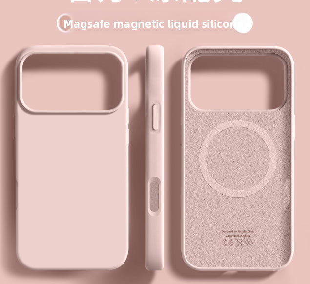 Drop-Resistant Solid Color Phone Case