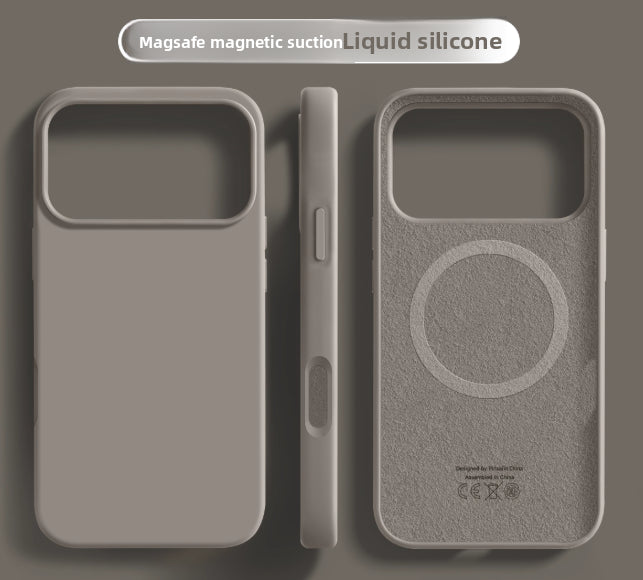 Drop-Resistant Solid Color Phone Case