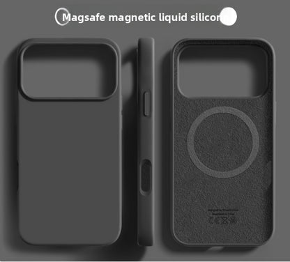 Drop-Resistant Solid Color Phone Case