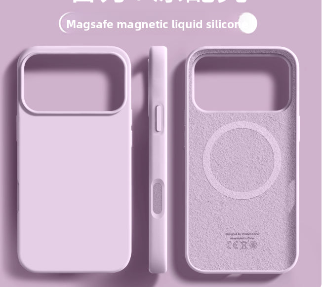 Drop-Resistant Solid Color Phone Case