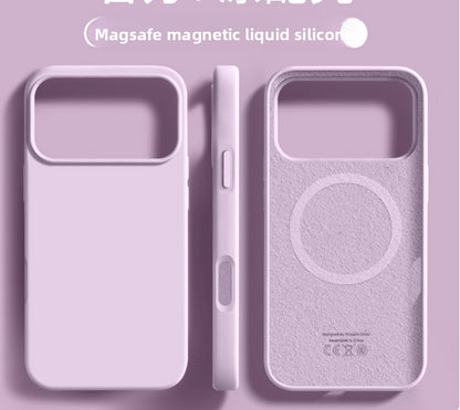 Drop-Resistant Solid Color Phone Case