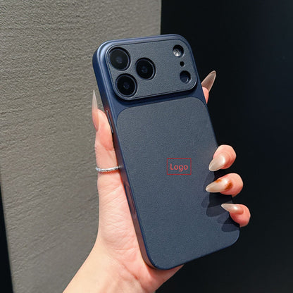 Plain Leather Pattern Phone Case